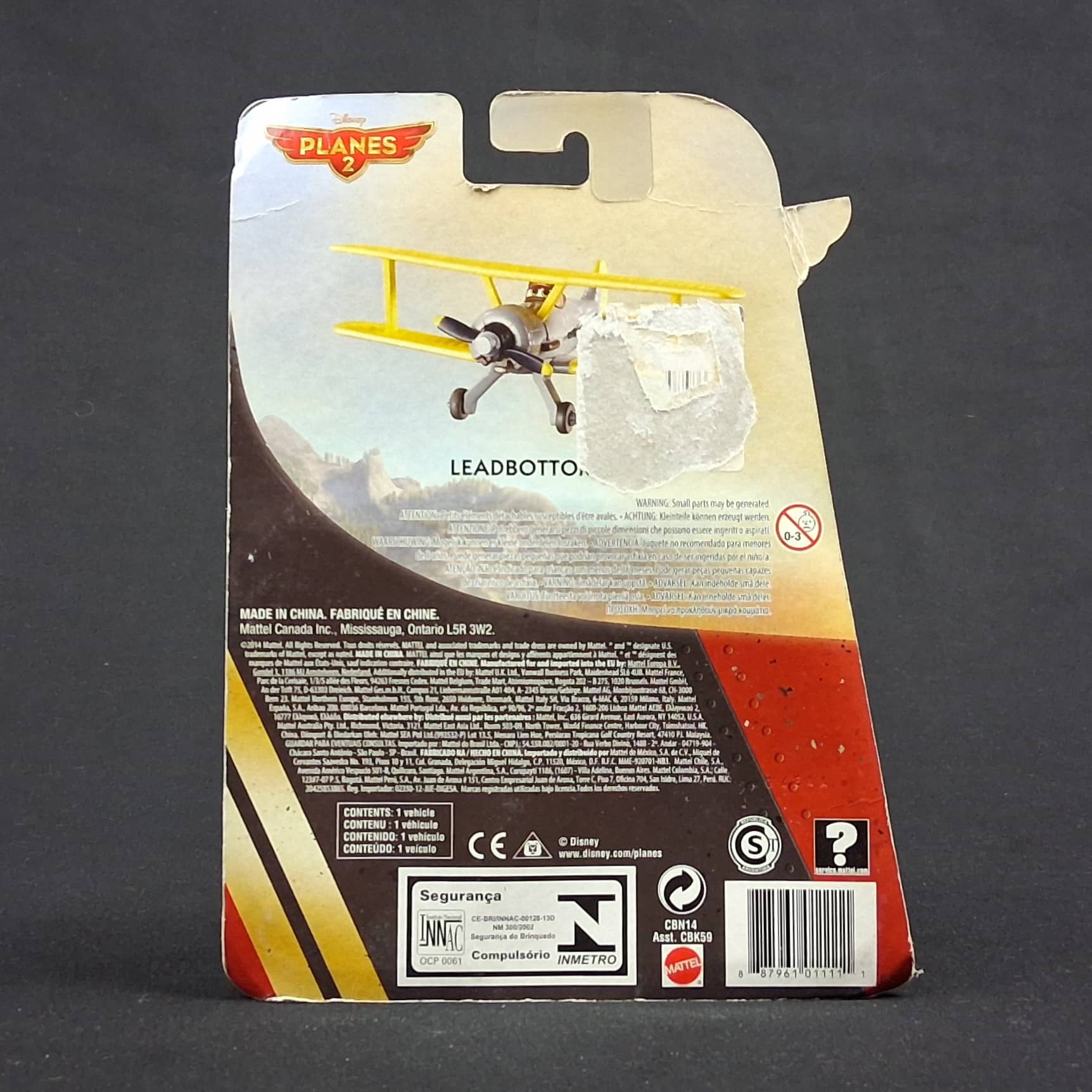 Figuras: Disney – Planes 2 – Leadbottom
